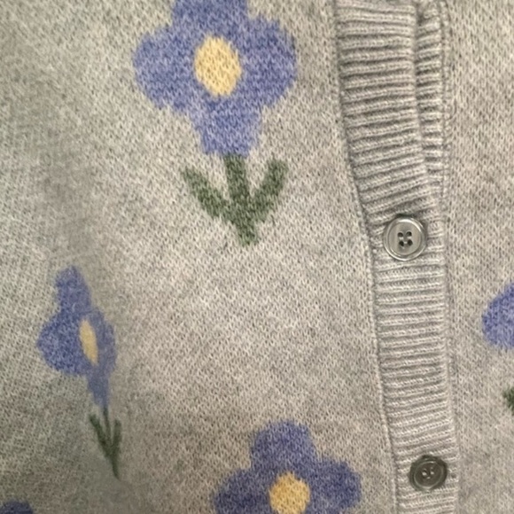 In bloom sweater cardigan!!! Super sweet! New! S - Picture 4 of 4
